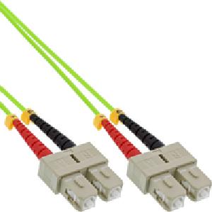 InLine LWL Duplex Kabel - SC/SC - 50/125µm - OM5 - 20m